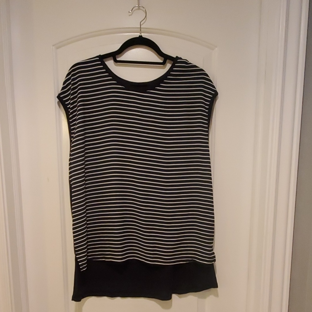 Striped Ann Taylor Loft Top